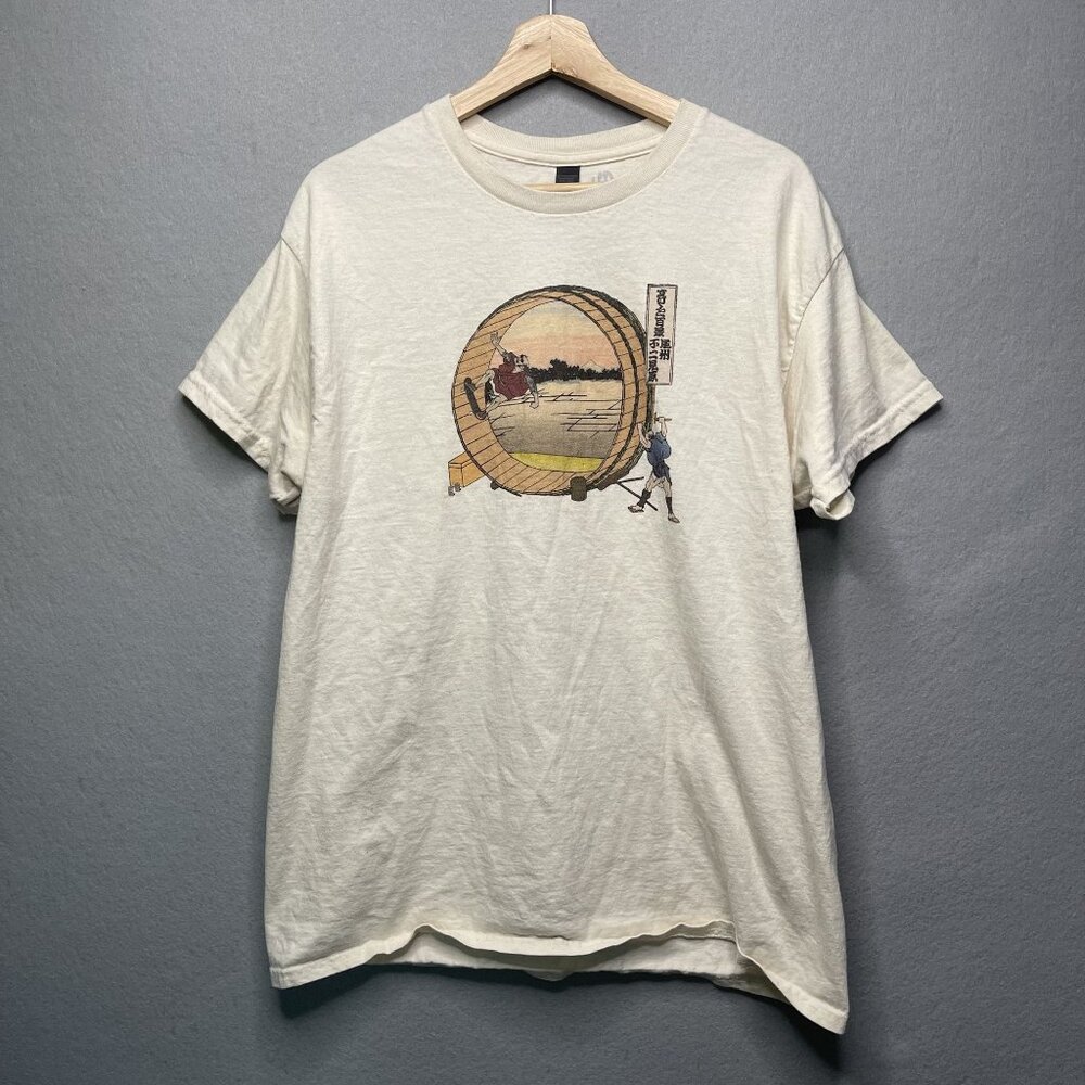 Popkiller Artist Series Street Hyakkei Fujimi Skate Classic T-shirt L